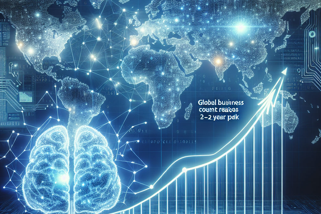 Investimento em IA Acelera: Contagem de Negócios Global atinge Máxima em 2 Anos