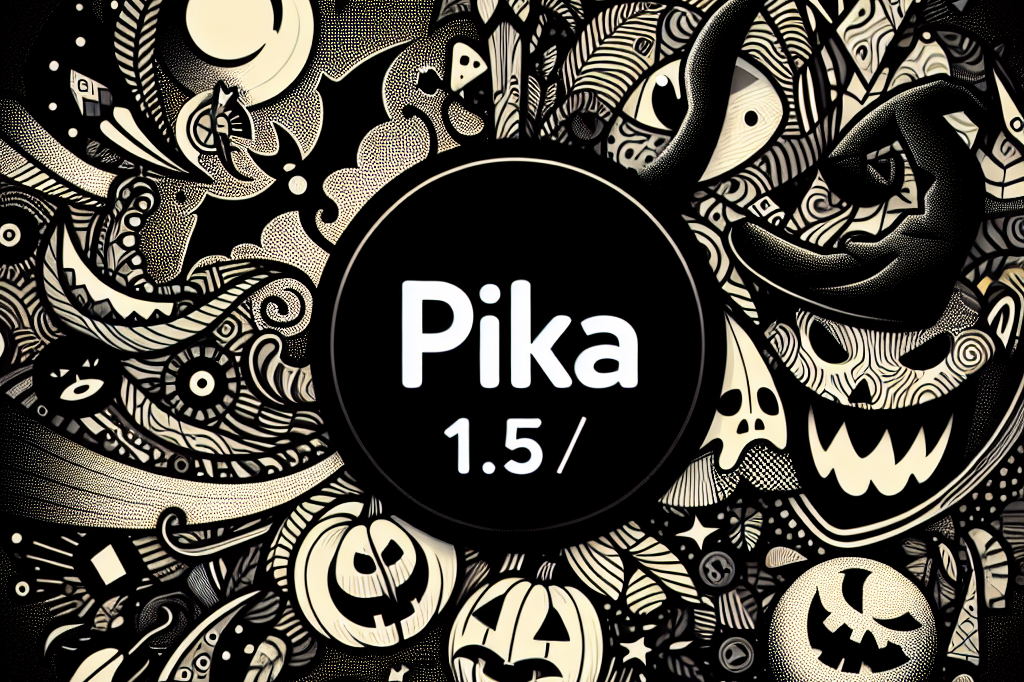 Atualizações do Pika 1.5 com três novos Pikaffects temáticos de Halloween