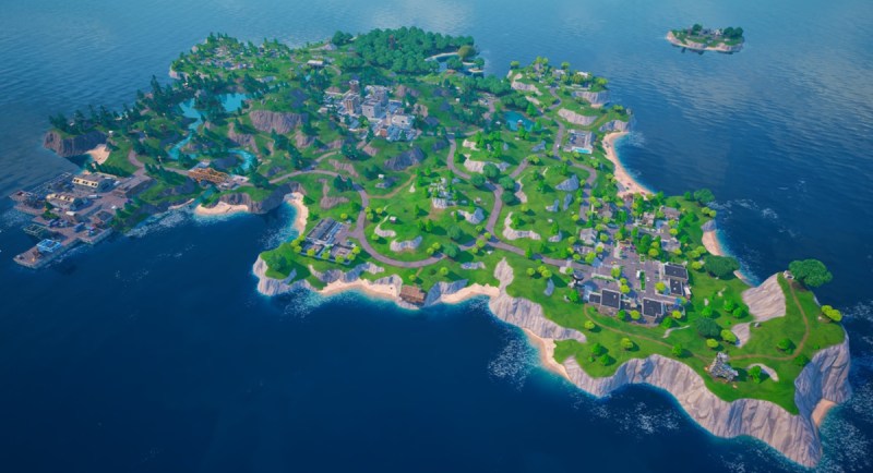 Mapa do Fortnite Reload