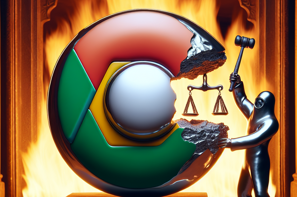 Departamento de Justiça estaria pressionando o Google a desmembrar o Chrome