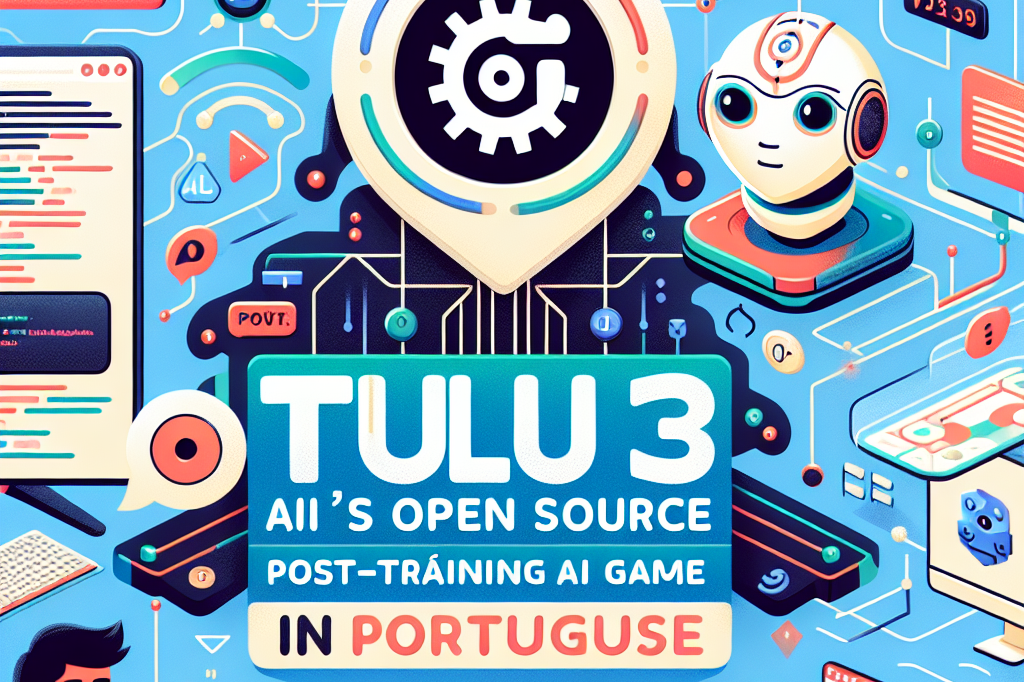 AI2's Open Source Tulu 3 Permite que Qualquer Pessoa Jogue o Jogo de Pós-Treinamento de IA em Português