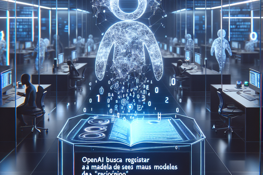 OpenAI busca registrar a marca de seus modelos de 'raciocínio' o1