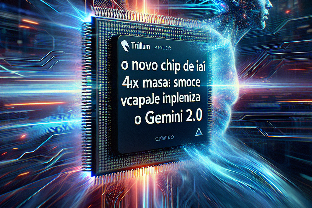 O novo chip de IA Trillium do Google oferece 4x mais velocidade e impulsiona o Gemini 2.0