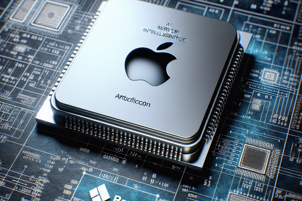 A Apple está supostamente desenvolvendo um chip de servidor de IA em parceria com a Broadcom.