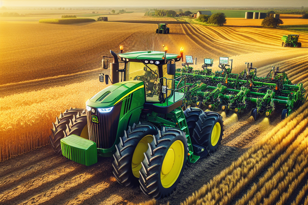 A John Deere apresenta mais máquinas agrícolas autônomas para enfrentar a escassez de mão de obra qualificada.