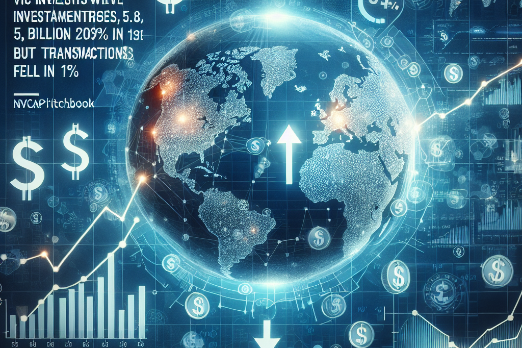 Investimentos globais em VC aumentaram 5,4% para $368,5 bilhões em 2024, mas transações caíram 17% | NVCA/Pitchbook