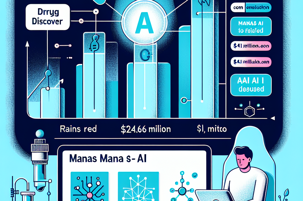 Manas AI de Reid Hoffman capta $24,6 milhões, uma fração de outros startups de descoberta de medicamentos em IA