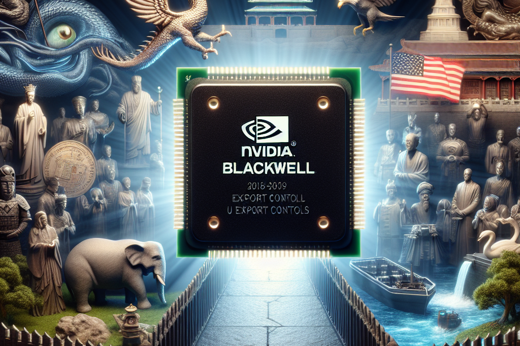 Compradores chineses estão adquirindo chips Blackwell da Nvidia, apesar dos controles de exportação dos EUA.