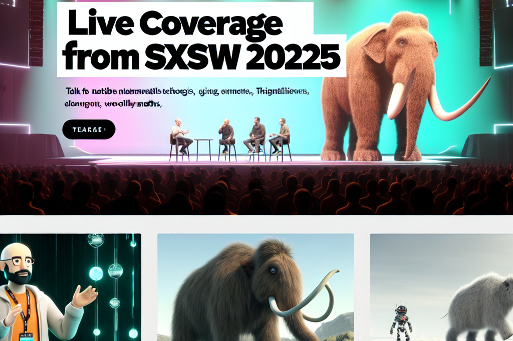 Cobertura ao Vivo do SXSW 2025: Palestra de Jay Graber, além de mais IA, Mamutes Lãmados e Death Stranding 2