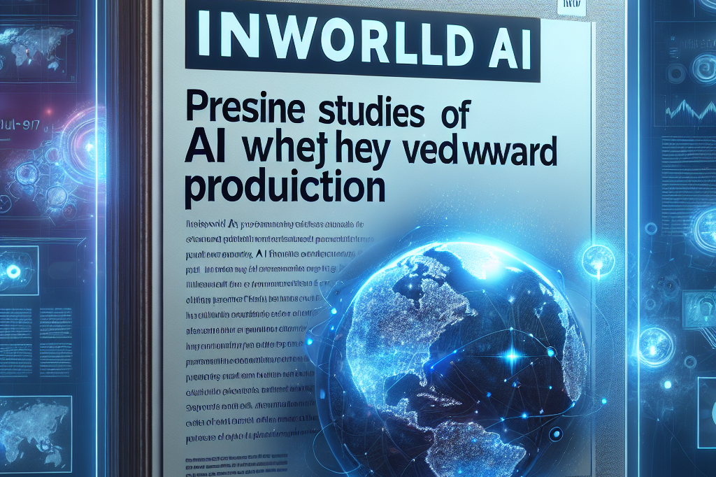 Inworld AI apresenta estudos de caso de IA à medida que avançam para produção.