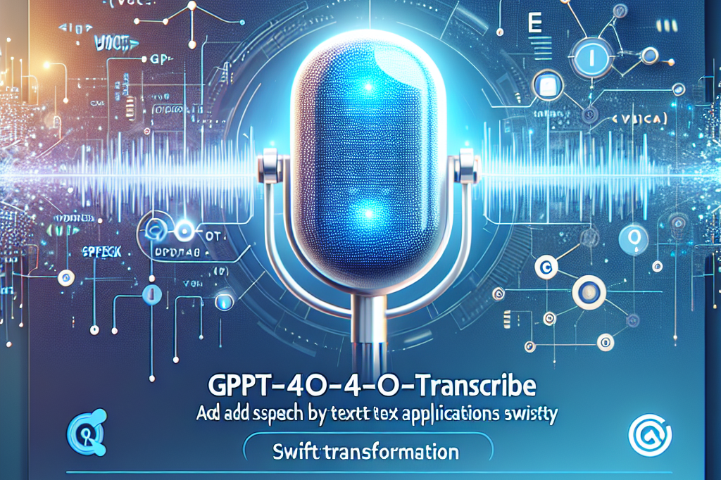 O novo modelo de IA de voz da OpenAI, gpt-4o-transcribe, permite adicionar fala aos seus aplicativos de texto em segundos.