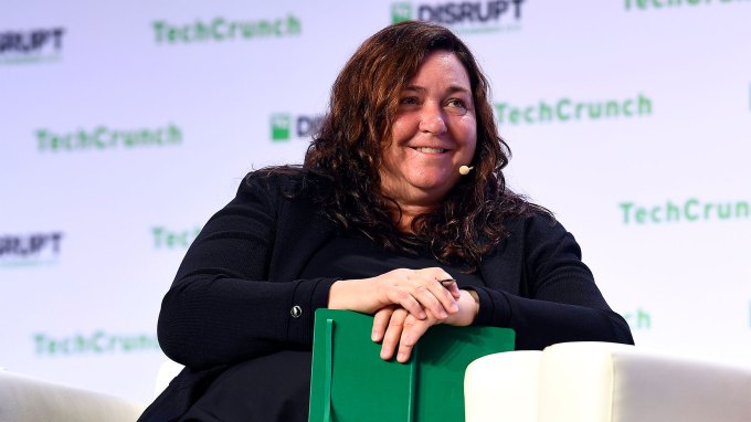 Anna Patterson durante TechCrunch Disrupt San Francisco 2019