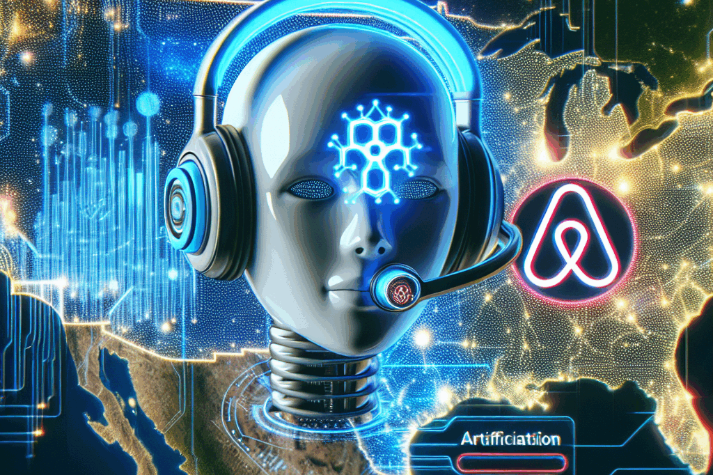 Airbnb está implementando discretamente um bot de atendimento ao cliente com inteligência artificial nos EUA.