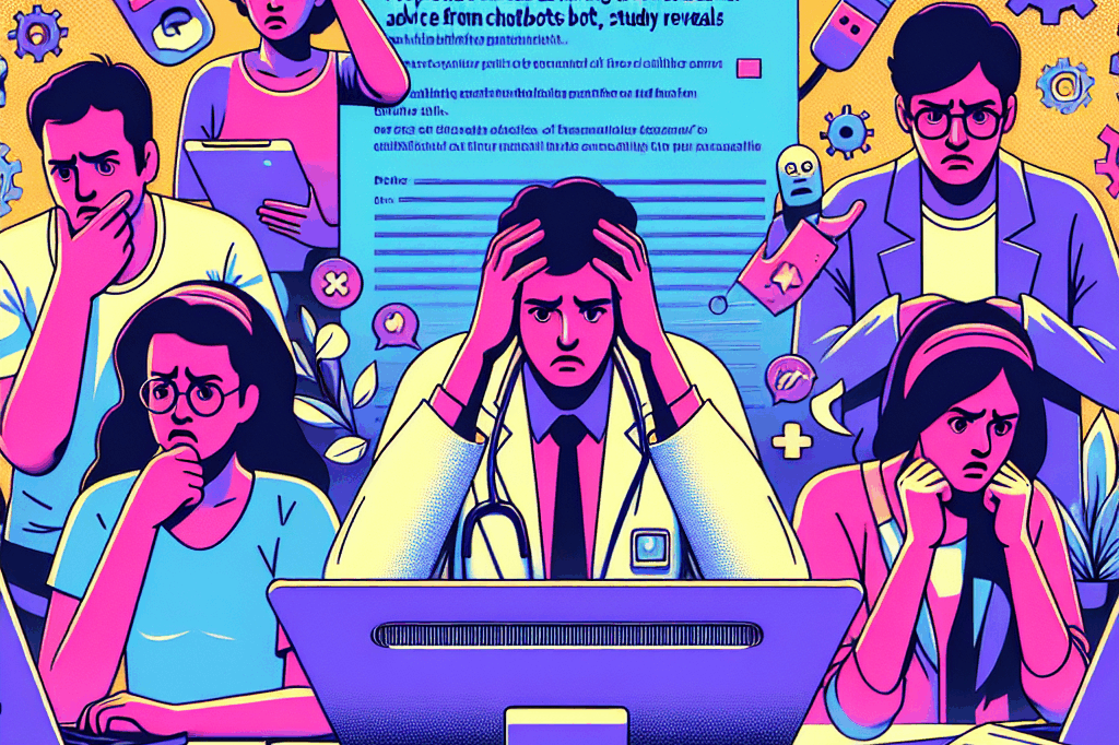 As pessoas têm dificuldade em obter conselhos de saúde úteis de chatbots, revela estudo