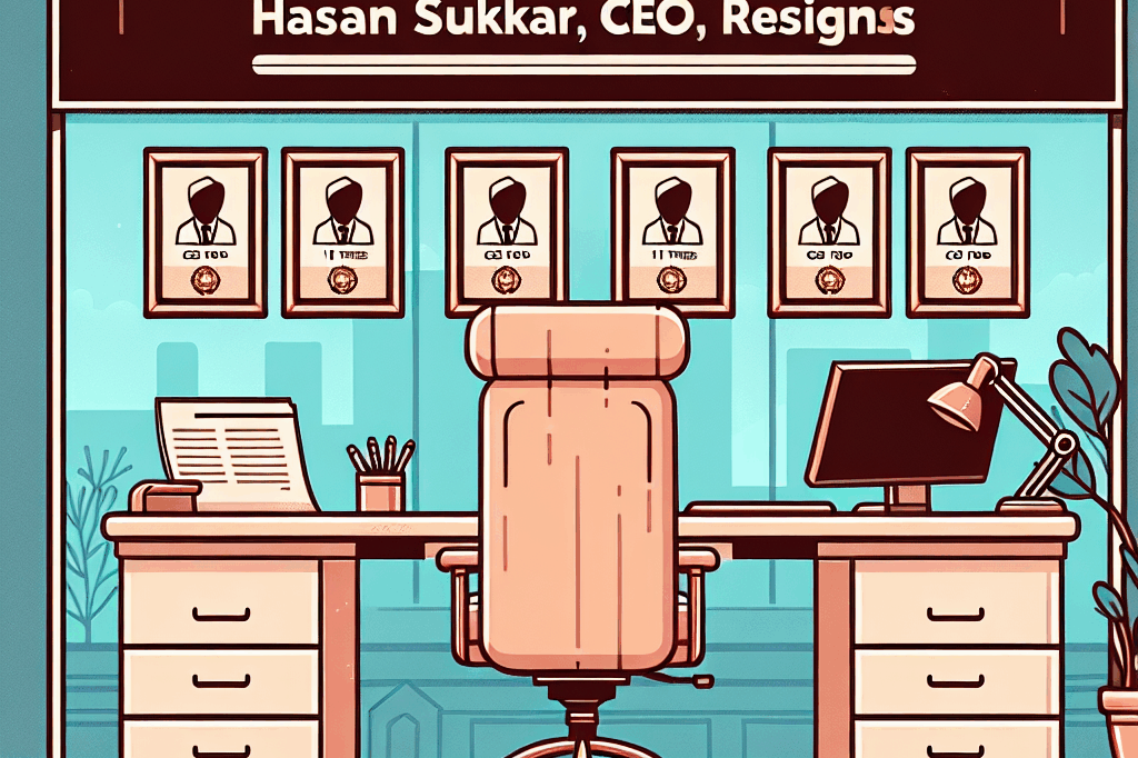 Hasan Sukkar, CEO por 11 vezes, renuncia