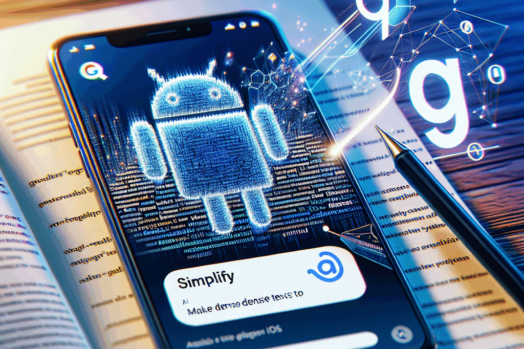 O novo recurso 'Simplificar' do Google para iOS usa IA para tornar textos densos mais acessíveis.