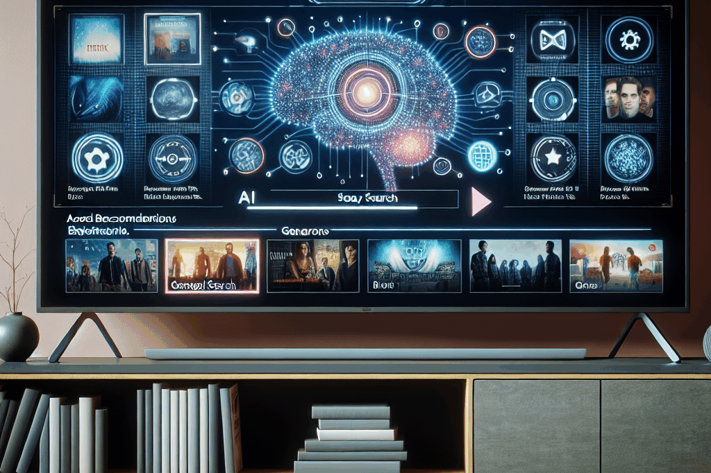 Netflix revela nova experiência de TV com busca GenAI e recomendações baseadas em IA.