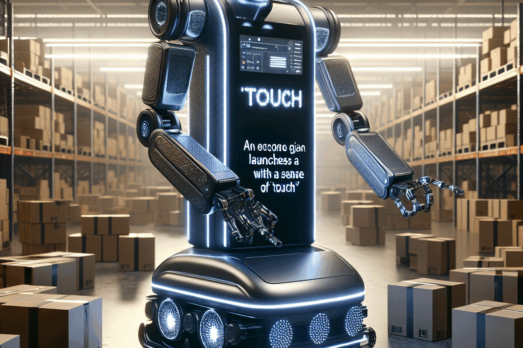 A Amazon lança um robô de armazém com senso de 'toque'
