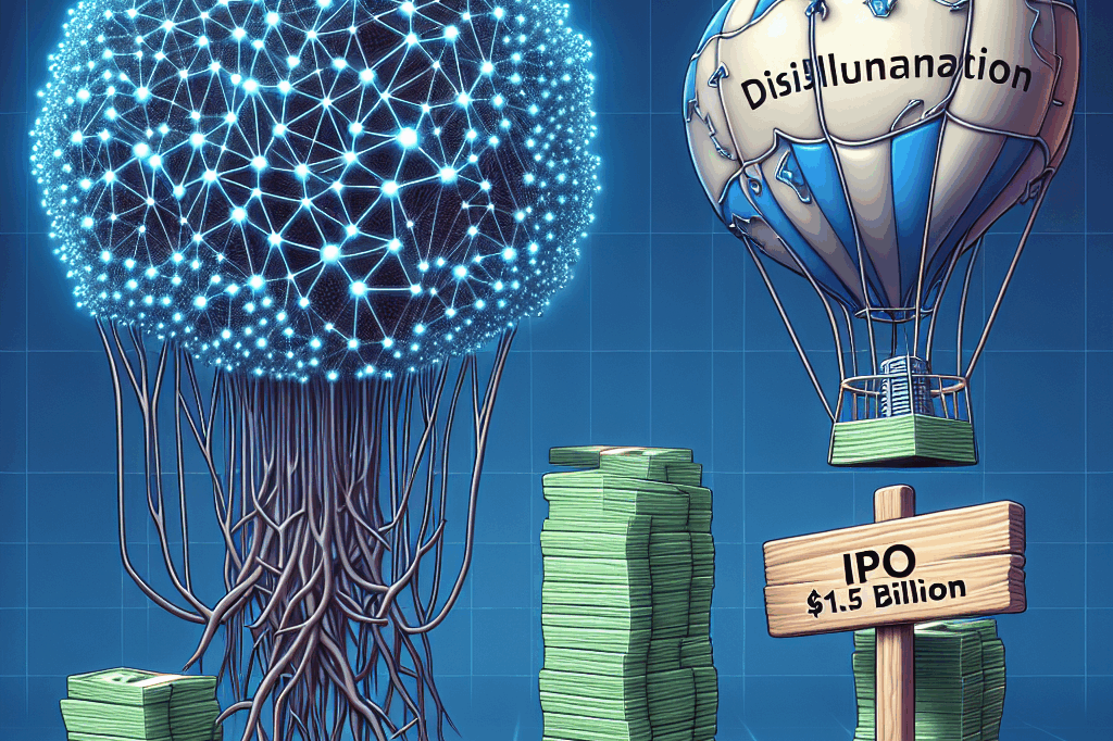 CoreWeave supostamente busca levantar $1,5 bilhão em dívida após desilusão com o IPO.