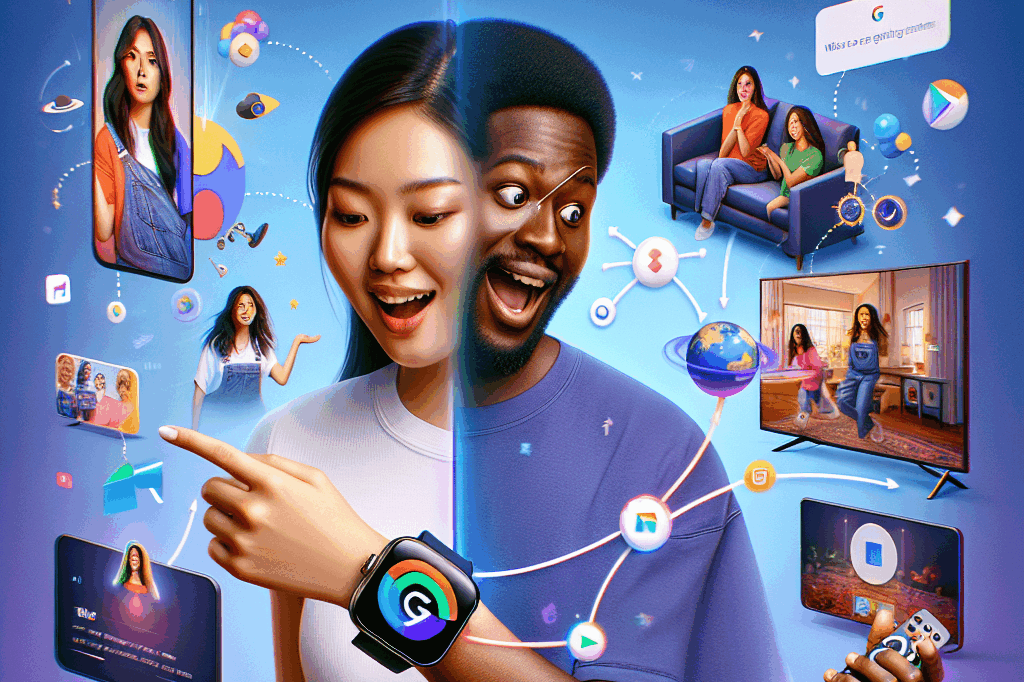 O Google está trazendo o Gemini para smartwatches com Wear OS e Google TV
