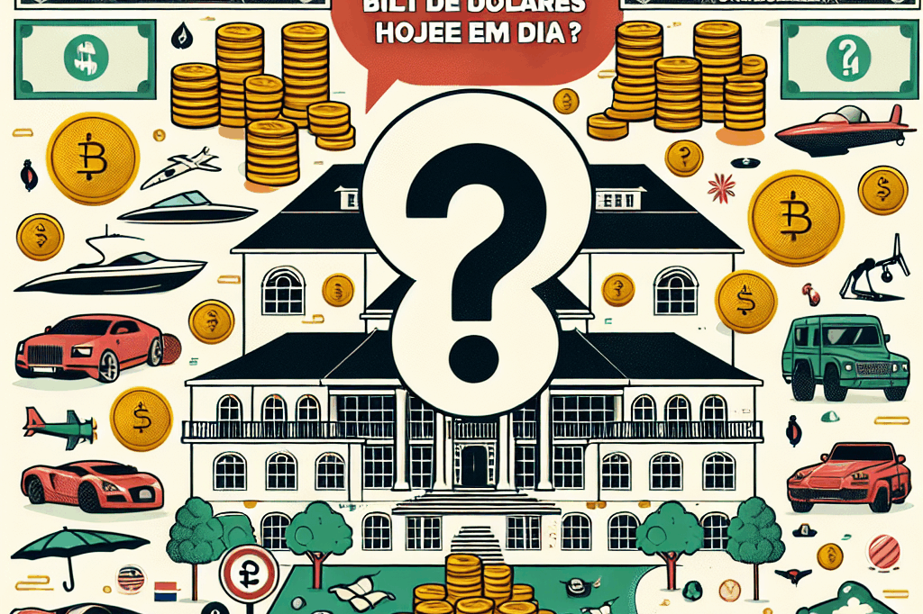 O que equivale a 1 bilhão de dólares hoje em dia?