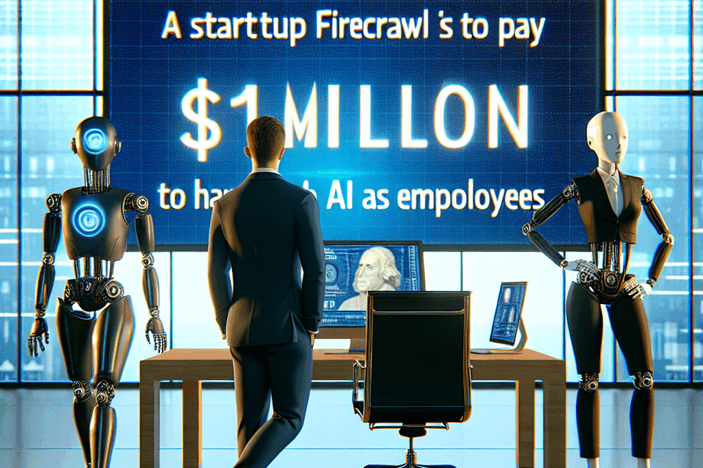 A startup Y Combinator Firecrawl está pronta para pagar $1 milhão para contratar três agentes de IA como funcionários.