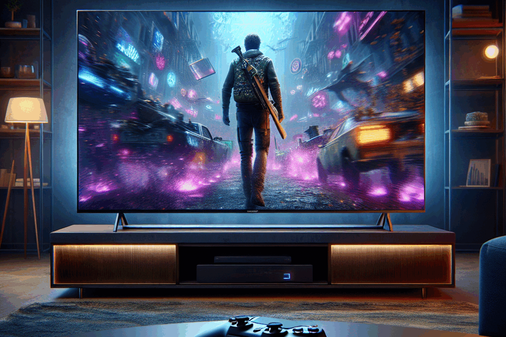 Samsung aprimora o desempenho de jogos em TVs OLED com compatibilidade com Nvidia G-Sync.