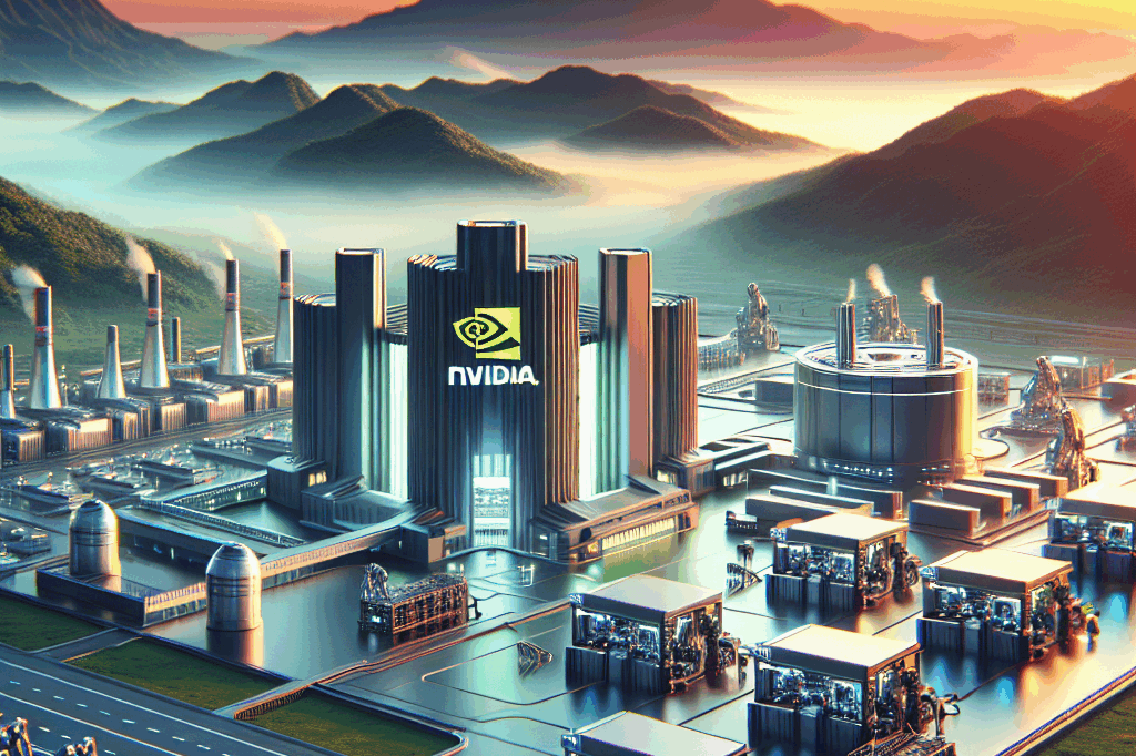 Foxconn constrói fábrica de IA em parceria com Taiwan e Nvidia