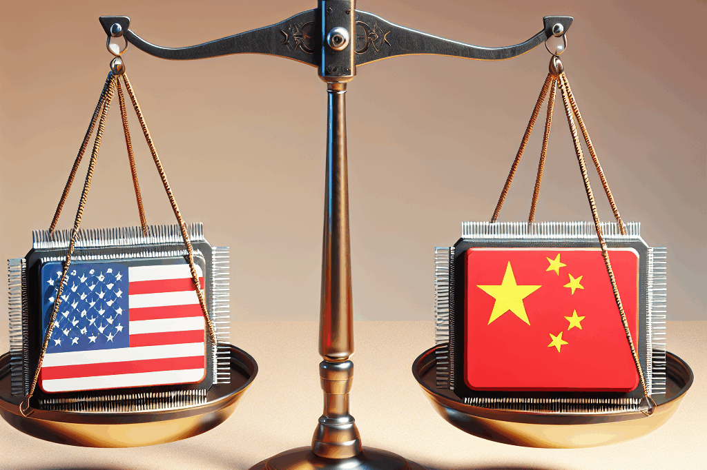Tensões aumentam entre os EUA e a China por causa dos chips de IA da Huawei.