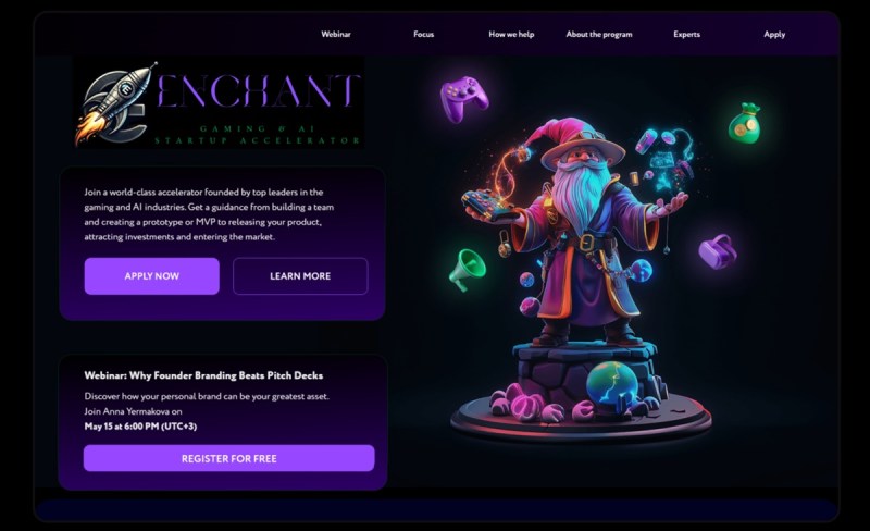 Enchant está cobrando taxas fixas por seu trabalho.