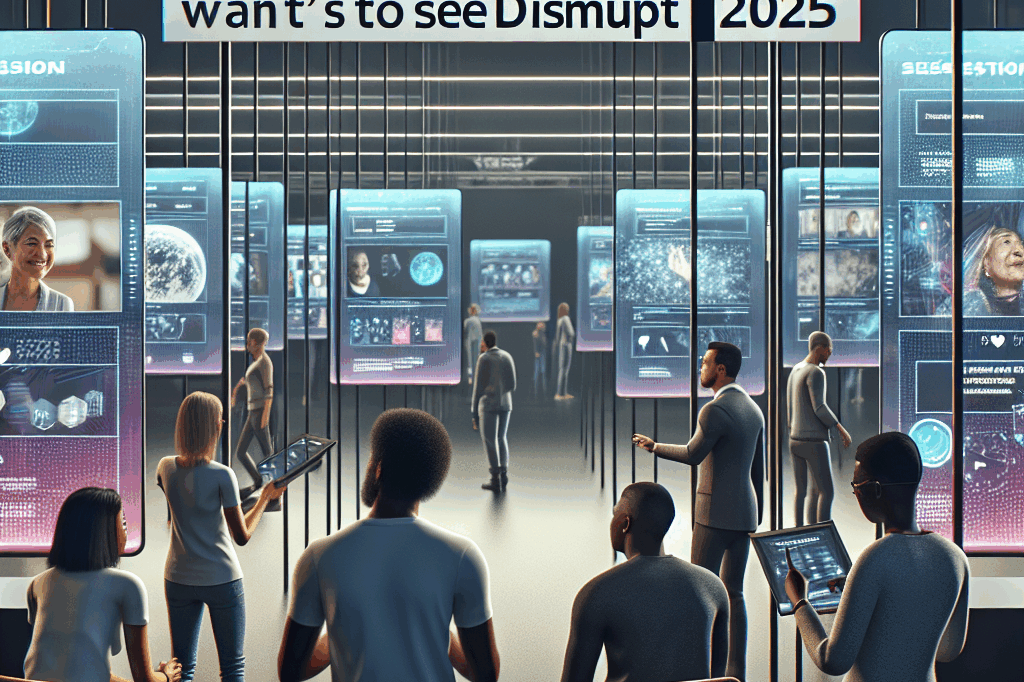 Vote nas sessões que você quer ver no Disrupt 2025