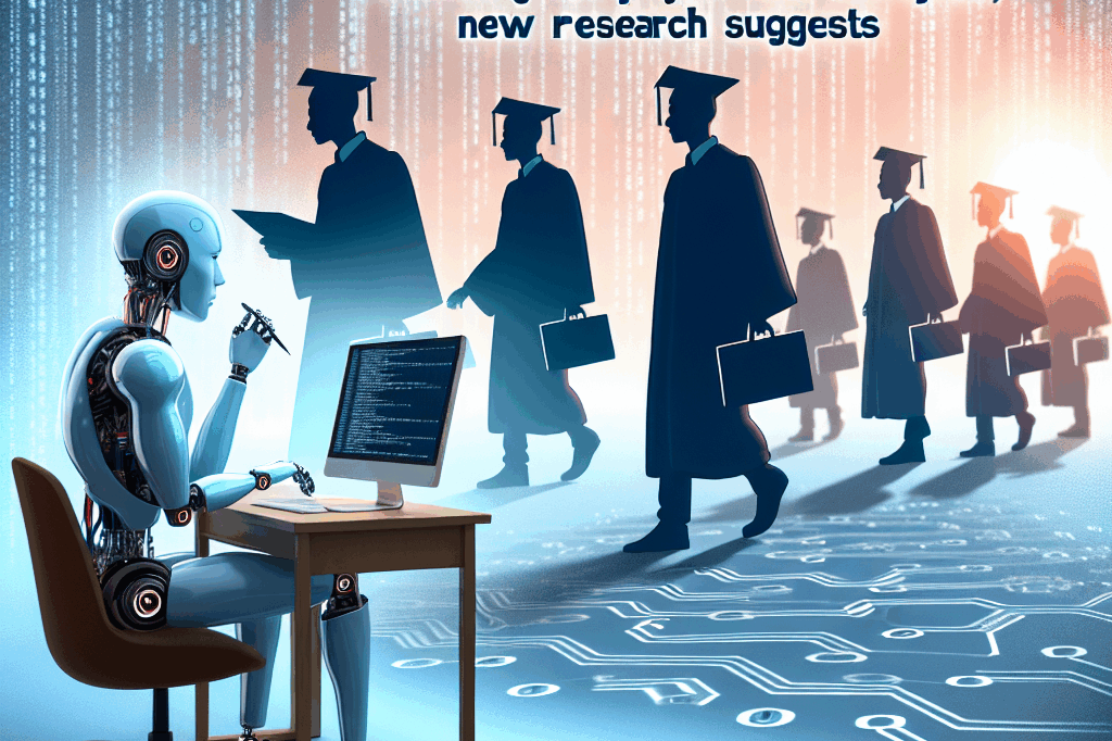 A IA pode já estar reduzindo os empregos de nível inicial em tecnologia, sugere nova pesquisa.