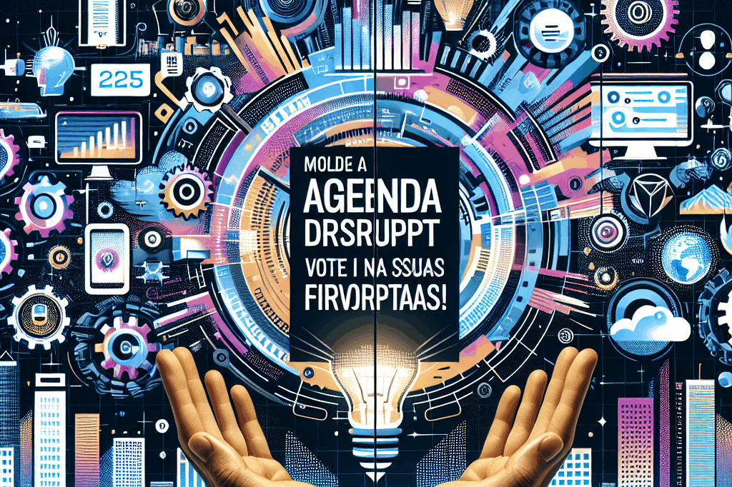 Molde a agenda Disrupt 2025: Vote nas suas sessões favoritas!