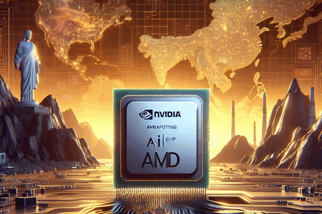 NVIDIA e AMD podem em breve começar a vender novos chips de IA na China para atender às restrições dos EUA.