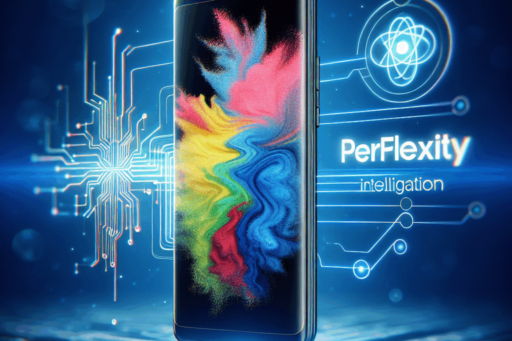 A Samsung pode incorporar a tecnologia de IA da Perplexity em seus celulares.