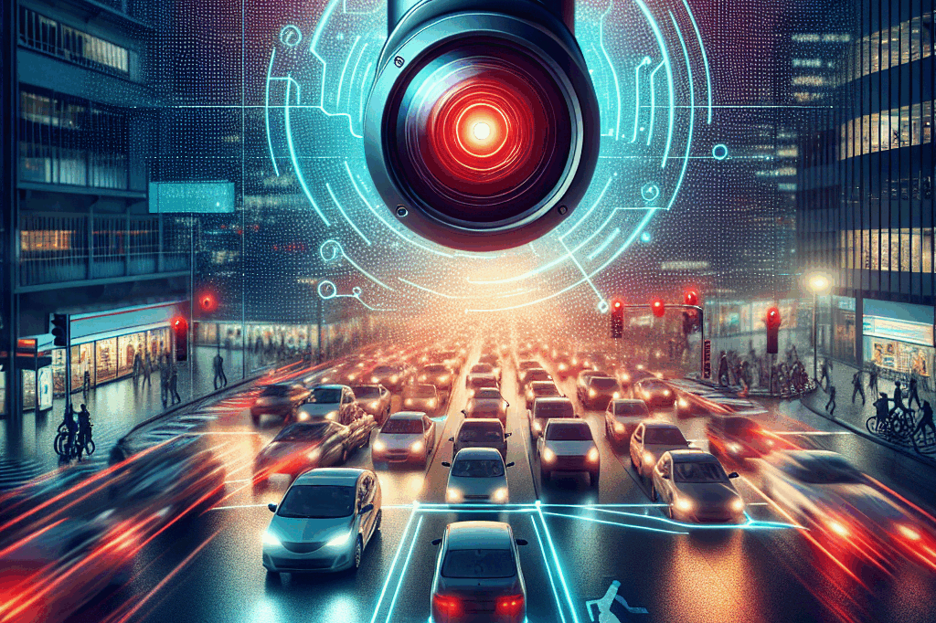 As câmeras de sinalização da Obvio usam IA para identificar motoristas imprudentes.