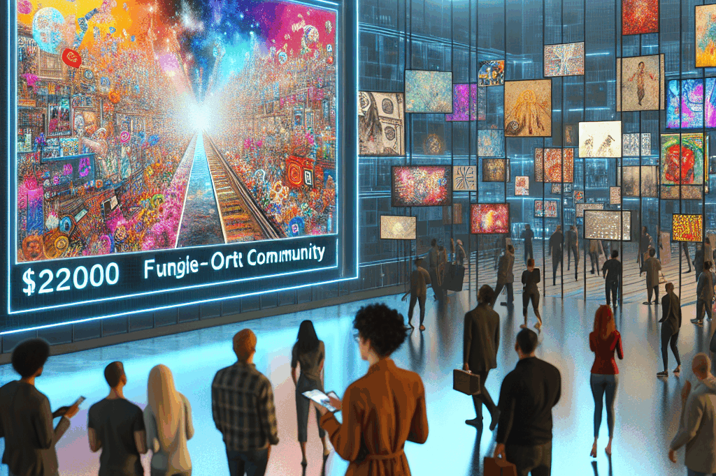 O fundador do DeviantArt está criando uma exibição de arte digital de $22.000.
